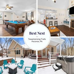 Poconos Retreat: Hot Tub, Game Room & Lake